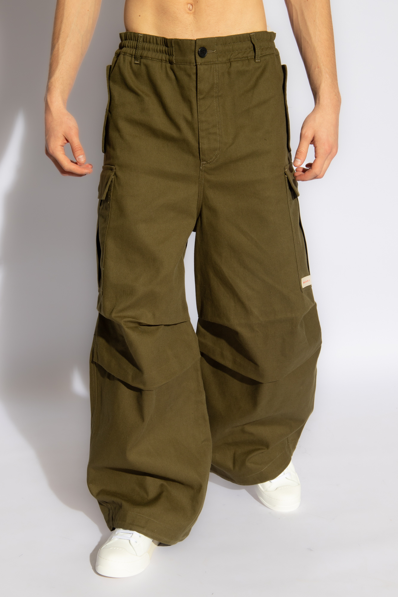 Green Cargo trousers Marni - SchaferandweinerShops Zimbabwe